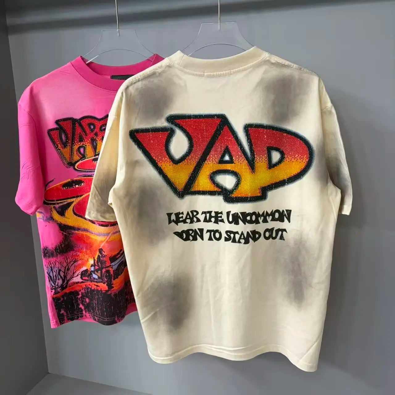 Streetwear Letter Rhinestone Cotton Short Sleeve Tshirts for Men and Women Harajuku Hip Hop Loose Shinning Diamond Tees Oversize