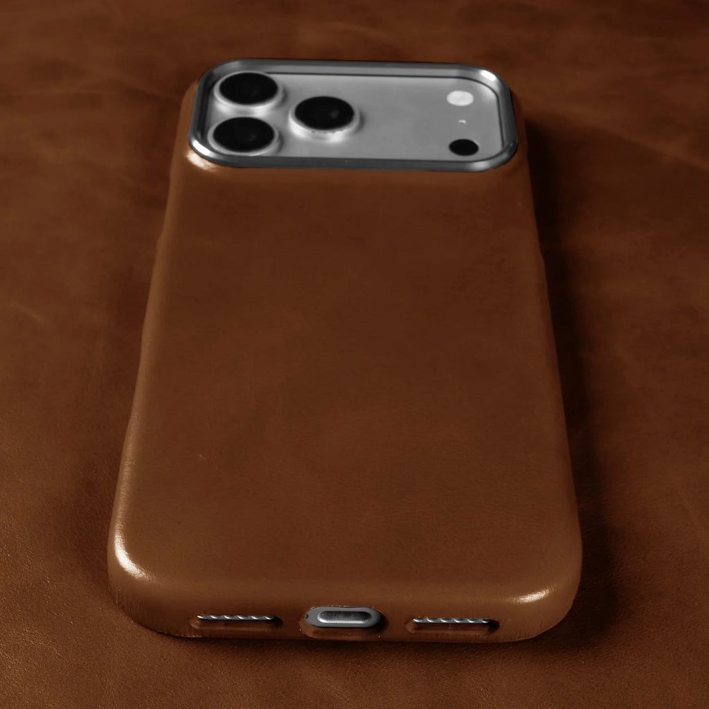 For Magsafe Case phone Leather Cover For iPhone 17 Pro Max Luxury Genuine Magnetic Wireless Charge Mobile Phone Case