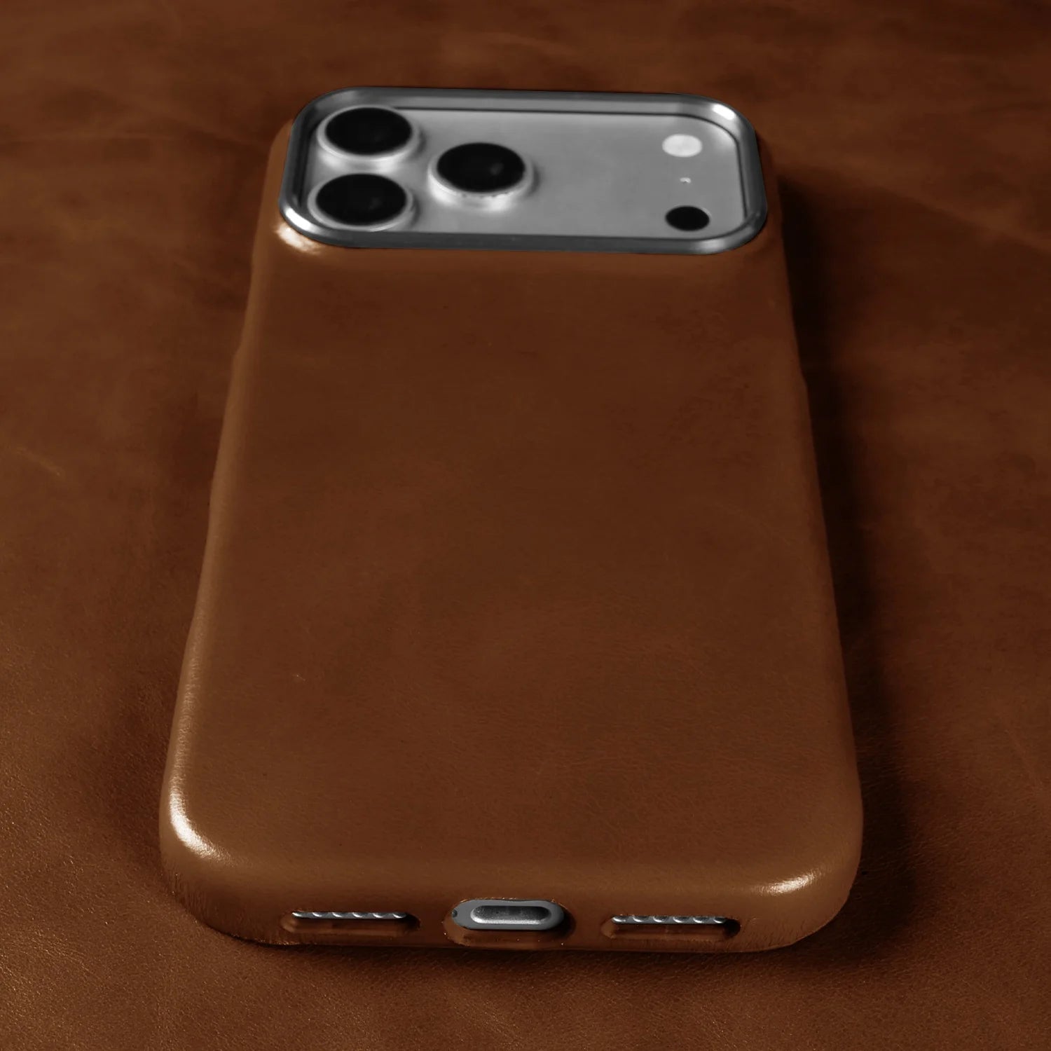 For Magsafe Case phone Leather Cover For iPhone 17 Pro Max Luxury Genuine Magnetic Wireless Charge Mobile Phone Case